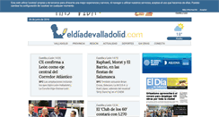 Desktop Screenshot of eldiadevalladolid.com